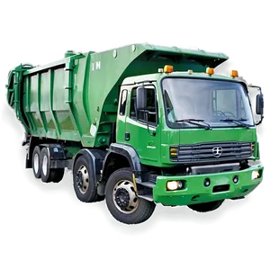 Green Garbage Truck Png 15 PNG Image