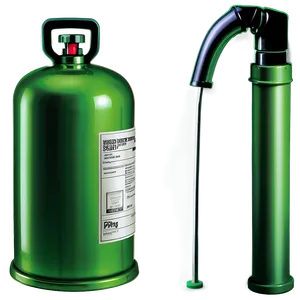 Green Gas Png Ebh55 PNG Image