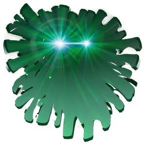 Green Glare Png 3 PNG Image