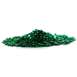 Green Glitter B PNG Image