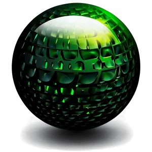 Green Gradient Sphere Png Awt15 PNG Image