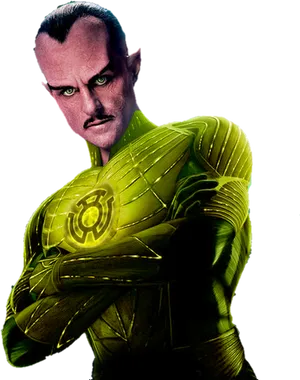 Green Lantern Cosmic Vigilante PNG Image