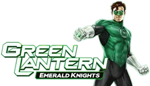 Green Lantern Emerald Knights Promo Art PNG Image