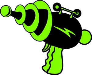 Green Laser Gun Icon PNG Image