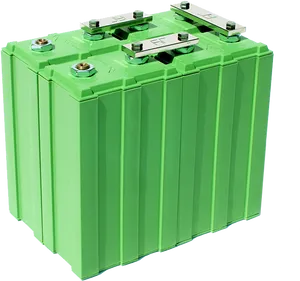 Green Lithium Ion Battery Pack PNG Image