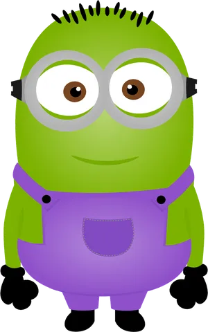 Green Minion Clipart PNG Image