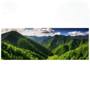 Green Mountain Range Png Bjk82 PNG Image