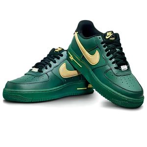 Green Nike Air Force 1 Png 06262024 PNG Image