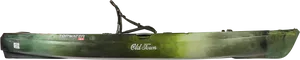 Green Old Town Topwater Kayak PNG