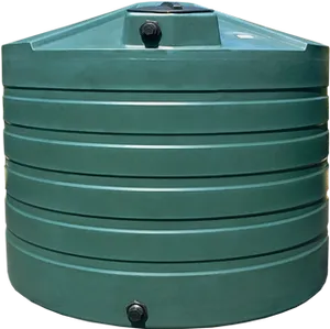 Green Plastic Water Tank PNG Image