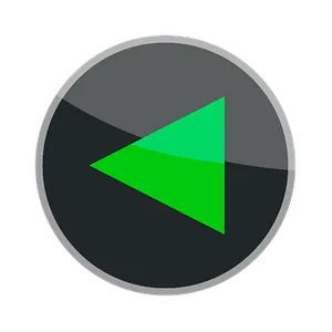 Green Play Button Icon PNG Image