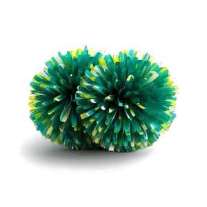 Green Pom Poms Png Tgj PNG Image