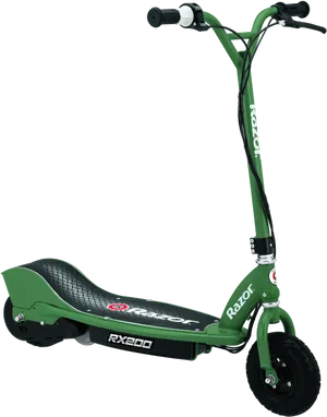 Green Razor R X200 Electric Scooter PNG Image