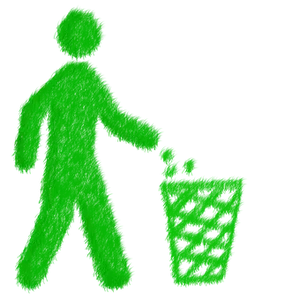 Green Recycle Sign Pictogram PNG Image