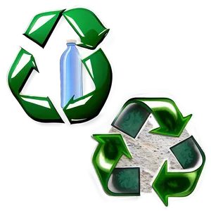 Green Recycle Sign Png Beh PNG Image