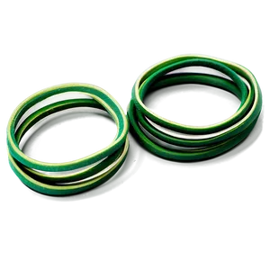 Green Rubber Bands Png Qld PNG Image