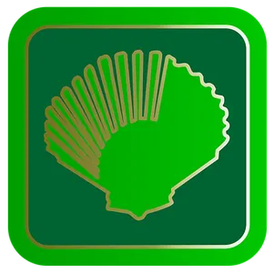 Green Shell Logo Icon PNG Image