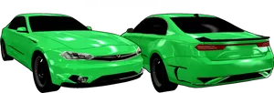 Green Sports Car H D2018 Velocitas PNG Image