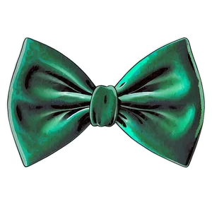 Green Velvet Bow Tie Png Ajd99 PNG Image