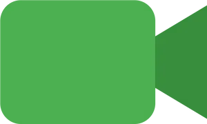 Green Video Call Icon PNG Image