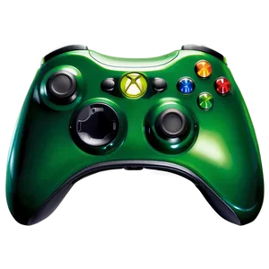 Green Xbox 360 Controller Png Sqp35 PNG Image