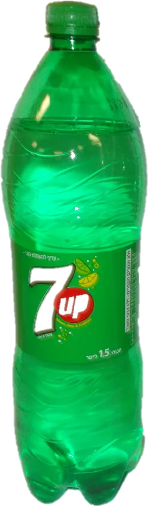 Green7 Up Bottle Cold Drink PNG Image