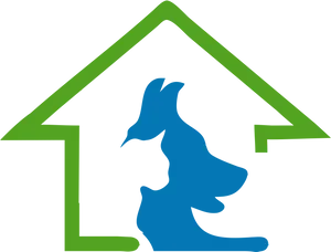 Greenand Blue House Logo PNG Image