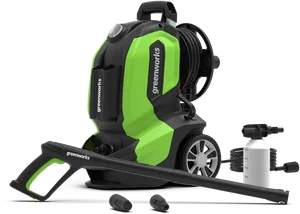 Greenworks Pressure Washer Product Showcase PNG Image