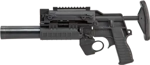 Grenade Launcher Isolatedon Transparent Background PNG Image