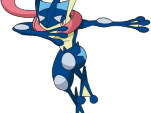 Greninja Pokemon Character PNG Image