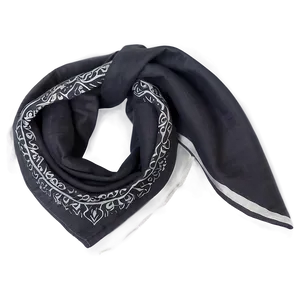 Grey Cotton Bandana Png Vlh PNG Image