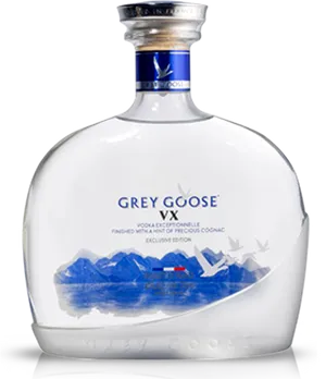 Grey Goose V X Vodka Bottle PNG Image