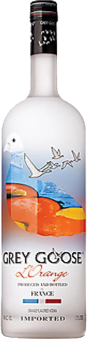 Grey Goose Vodka Bottle PNG Image