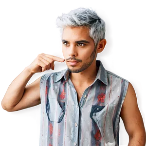 Grey Hair Transformation Png Mcv73 PNG Image