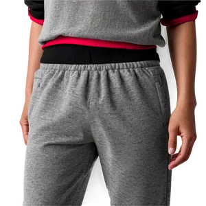 Grey Sweatpants C PNG Image