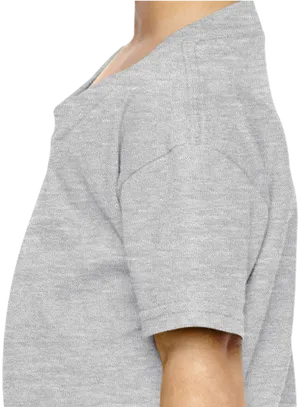 Grey T Shirt Template Roblox PNG Image