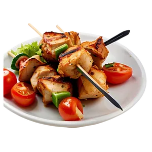 Grilled Chicken Skewers Kebab Png Vvs PNG Image