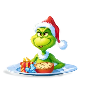 Grinch Christmas Feast Png Vgn PNG Image