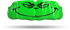 Grinch Inflatable Smirk PNG Image