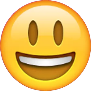 Grinning Face Emoji PNG Image