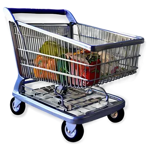 Grocery Cart Isolated Png Blc PNG Image