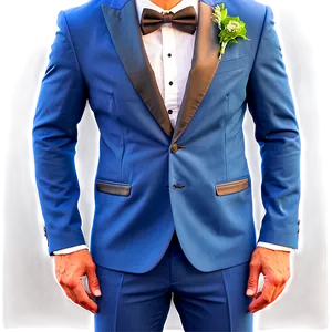 Groom's Suit And Tie Detail Png Jts PNG Image