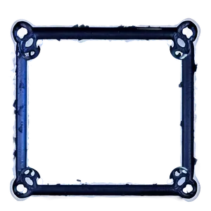 Grunge Blue Border Png Rws14 PNG Image