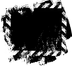 Grunge Film Clapperboard Frame PNG Image