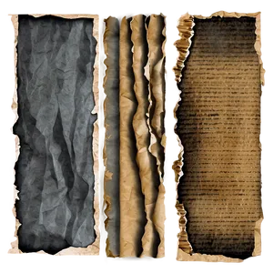 Grunge Torn Paper Texture Png 06282024 PNG Image