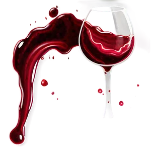 Grunge Wine Stain Png Qho52 PNG Image