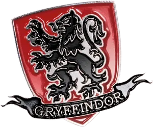 Gryffindor House Crest PNG Image