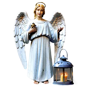 Guardian Angel With Lantern Png Xxw PNG Image