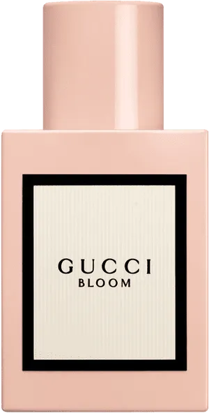 Gucci Bloom Perfume Bottle PNG Image