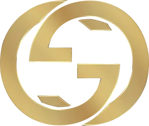 Gucci Golden Logo PNG Image